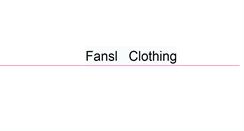 Desktop Screenshot of fslclothing.com